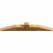 Ekena Millwork Portland Rough Sawn Timber Gable Bracket, Western Red Cedar, 60"W x 10"H x 4"D x 6"F, 4/12 Pitch GBW060X10X0406POR00RWR - alternate 5